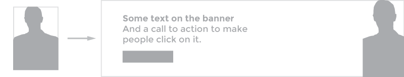 banner crop left right