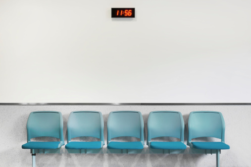 Empty Waiting Room Chairs